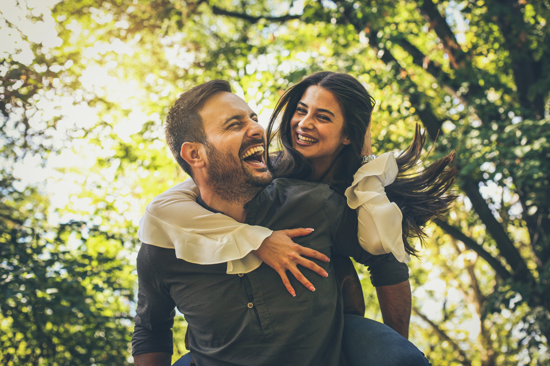 Couple excited about their intravenous sedation with Dr. Jenna in Seminole FL
