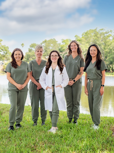 The surgical team at Dr. Jenna D Godwin Oral and Maxillofacial Surgery in Seminole FL
